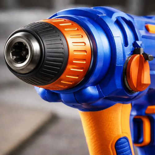 Rotomartillo A Bateria 20v 3 Mechas S/bat S/cargador Wadfow Azul 50/60 - Imagen 3