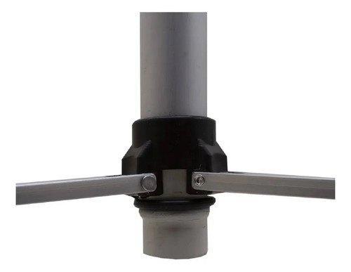 Tripode Alpha Pro 1.5mt Aluminio Rosca 1/4-5/8 Tri7150 Blanco - Imagen 3