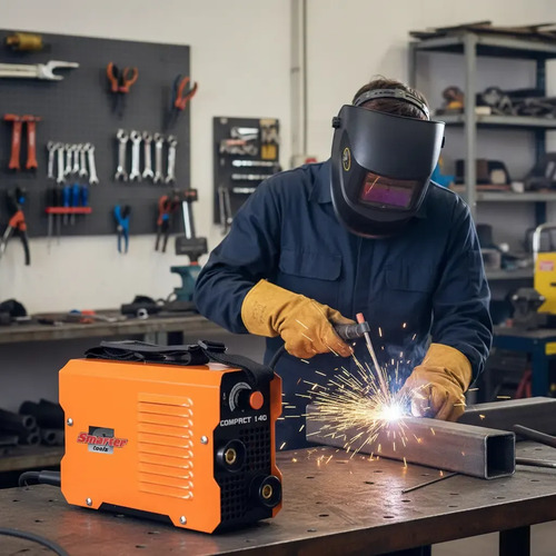 Soldadura Electrica Smarter Inverter Compact 140 142111 Naranja - Imagen 2