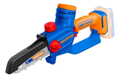 Mini Motosierra 6 Inalambrica 20v Accesorios Wadfow Wclp560 Azul