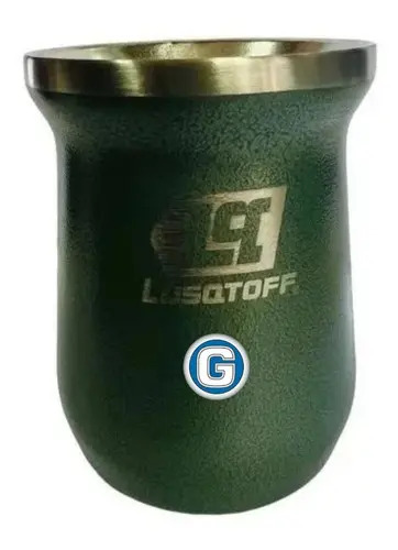 Mate Acero Inoxidable Térmico 300 Ml Lusqtoff Verde Liso