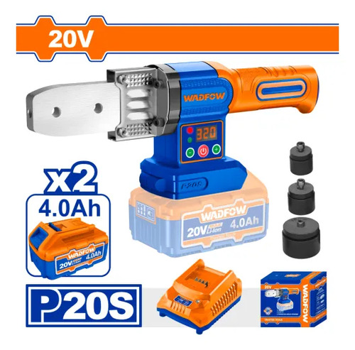 Termofusora A Bateria 20v 320°c + Accesorios Wadfow Wwm20182 - Imagen 2