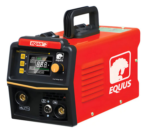 Soldadora Mig 140 Con Display Digital Equus Mig-140b Rojo