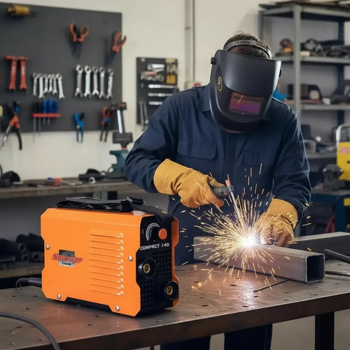 Soldadura Electrica Smarter Inverter Compact 140 142111 Naranja - Imagen 3