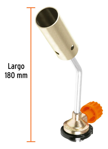 Mechero P/lata De Gas De 1/4 De Vuelta, Truper + Gas Butano - Imagen 5