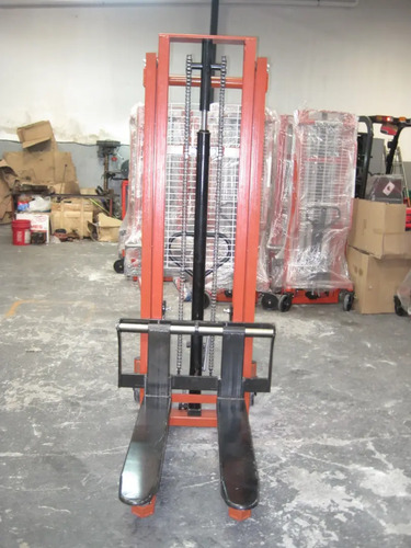 Apilador Transpaleta Manual 2000kg 1.6m Equus Rojo Ms20-16 Rojo - Imagen 7