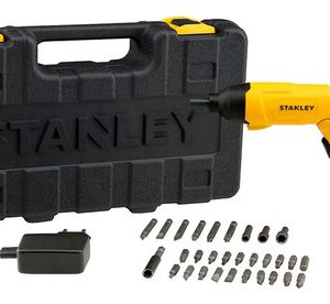 Atornil.articulado Stanley Litio 4v +30acc Maleta Scs4k Amarillo