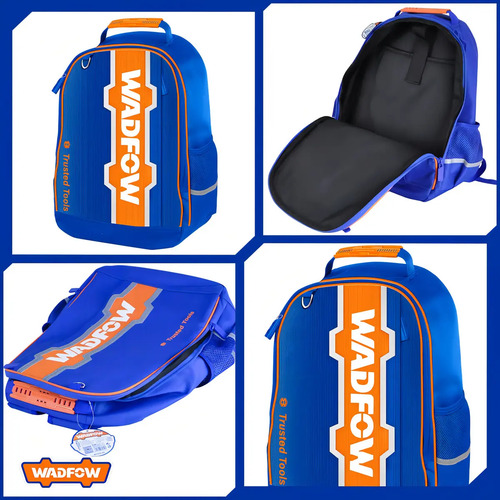 Mochila Bolso Porta Herramientas Wadfow 8 Kgs Wtg4100 Color Azul - Imagen 6