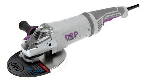 Amoladora Angular 9 Neo 2700w Gris 50/60