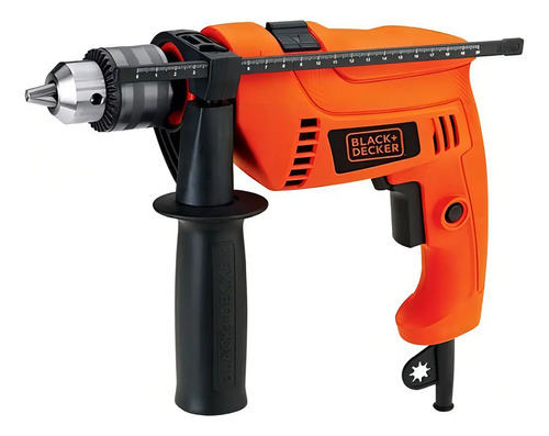 Taladro Percutor B+d 550w 1/2 V.v.r Hd555 Naranja 50 Hz
