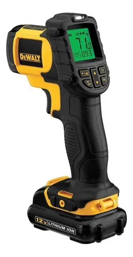 Termómetro Infrarrojo Dewalt Dct414s1 29 C A 500 C 12v Max Negro