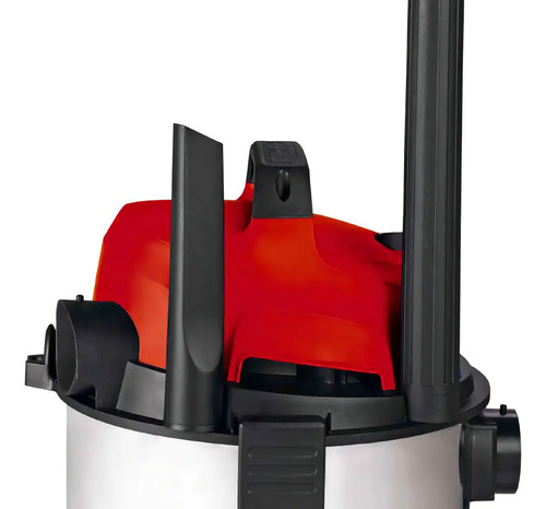 Aspiradora Industrial Einhell Expert Tc-vc 1820 S De Tambor 20 L Para Líquidos Y Sólidos Rojo/plata - Imagen 11