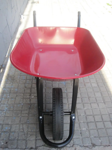 Carretilla 75l Chapa 0.8mm Equss Wb7400r Rojo - Imagen 4