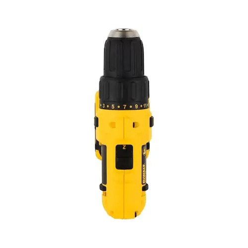 Taladro Percutor Atornillador Inalámbrico De 10mm Dewalt Dcd716d2 + 2 Baterías De 2ah + Accesorio Con Maletín De Transporte Amarillo - Imagen 3