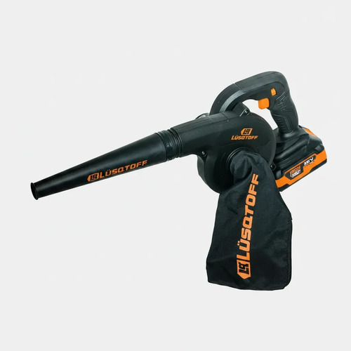 Soplador Aspirador Inalámbrico 18v C/bat 4ah Spl2.6-9bk Negro Con Naranja - Imagen 4