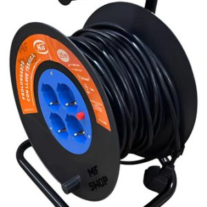 Alargue Naf 25 Mts 4 Tomas 3x1mm Sl-8-25m Azul