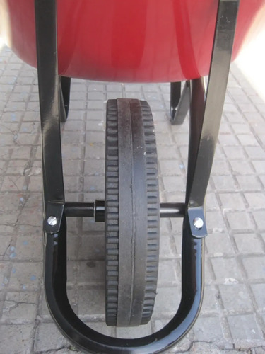 Carretilla 75l Chapa 0.8mm Equss Wb7400r Rojo - Imagen 6