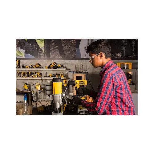 Taladro Percutor Atornillador Inalámbrico De 10mm Dewalt Dcd716d2 + 2 Baterías De 2ah + Accesorio Con Maletín De Transporte Amarillo - Imagen 6