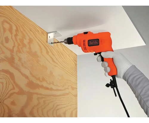 Taladro Percutor B+d 550w 1/2 V.v.r Hd555 Naranja 50 Hz - Imagen 4