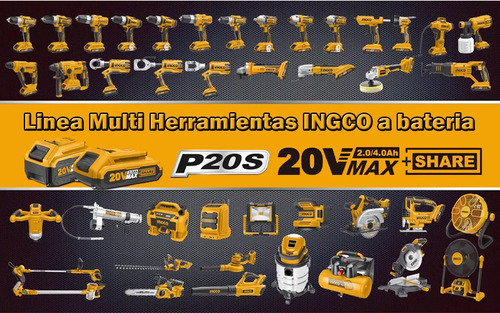 Bateria 4ah Litio 20v Volt Ingco Para Linea Multiple Herrami - Imagen 4