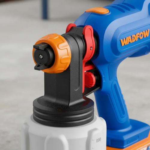 Pistola De Pintar Bateria 20v 650ml/min 2ah Wadfow Wsu30664 Azul - Imagen 3