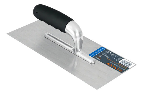 Llana Canto Recto 11', 6 Remaches, Mango Comfort Grip Truper