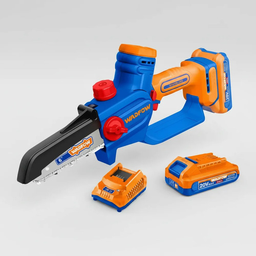 Mini Motosierra Wadofw A Bateria 20v 2ah Accesorios Wclp562 Azul - Imagen 4