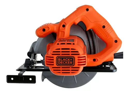 Sierra Circular B+d 1400w 7 1/4 Con Guia Cs1004 Naranja - Imagen 5