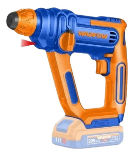 Rotomartillo A Bateria 20v 3 Mechas S/bat S/cargador Wadfow Azul 50/60