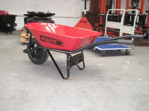 Carretilla 75l Chapa 0.8mm Equss Wb7400r Rojo - Imagen 7